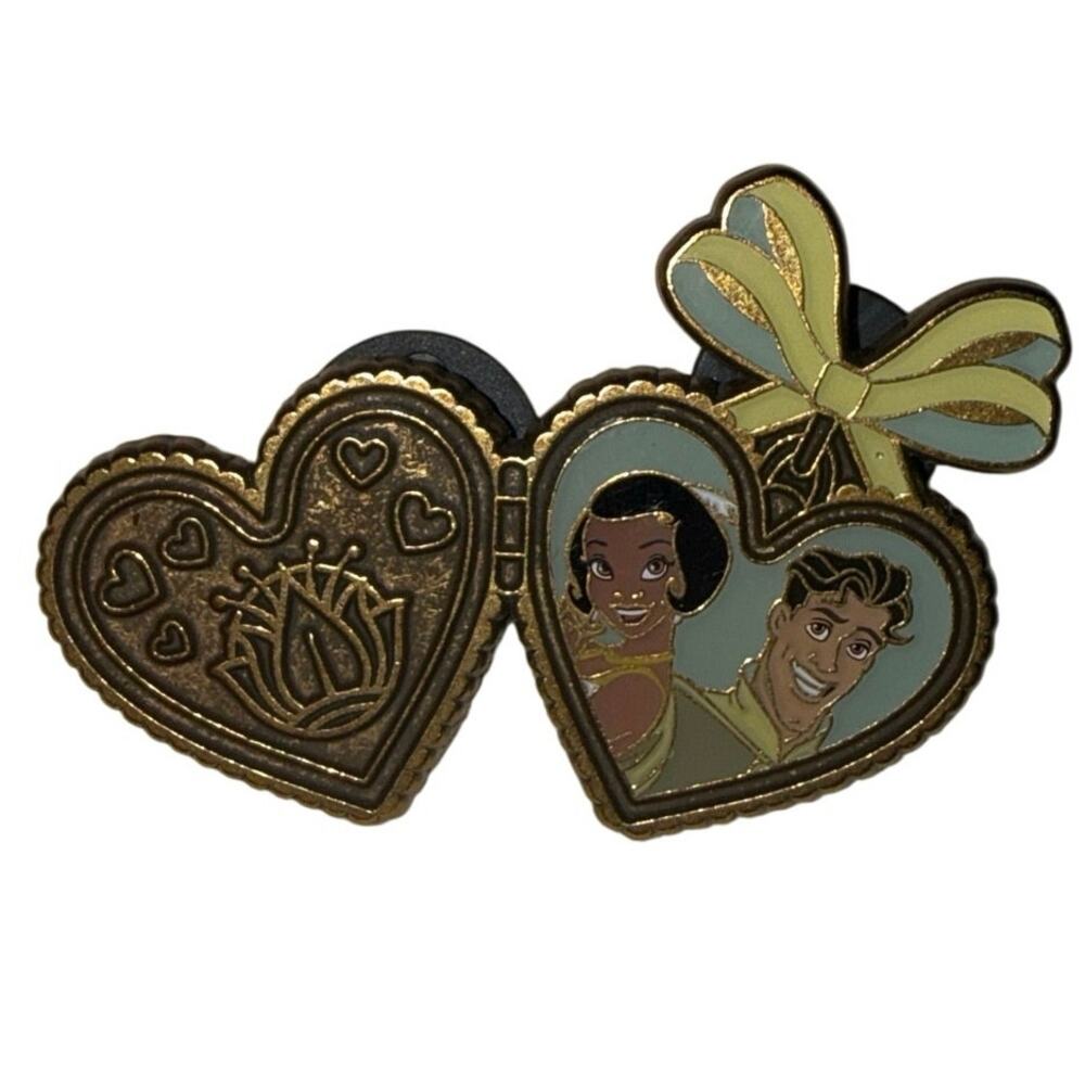Tiana and Naveen Princess Couple Lockets Mystery Collection Loungefly PATF pin